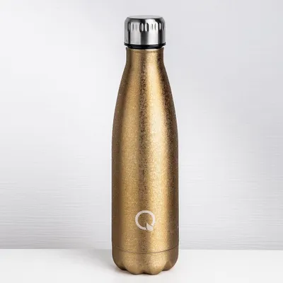 KSP Quench 'Frost' 500ml Double-Wall Water Bottle (Gold)