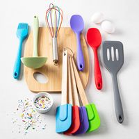 KSP Colour Splash Silicone Utensil Spoonula