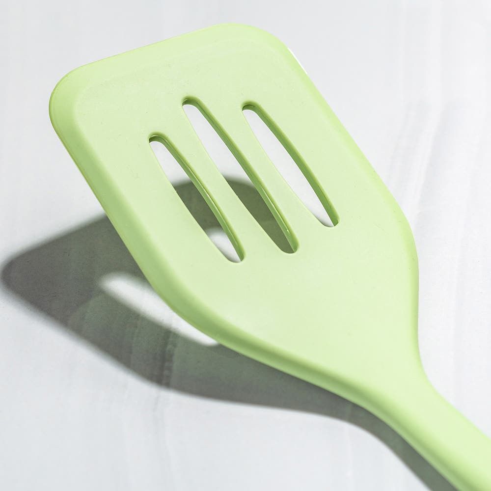 KSP Colour Splash Silicone Utensil Turner (Light Green)