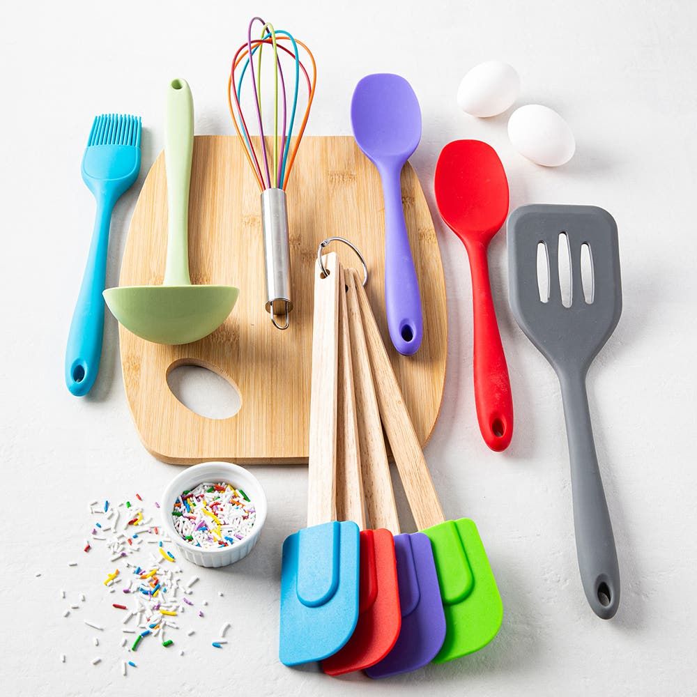 KSP Colour Splash Silicone Utensil Turner (Light Green)