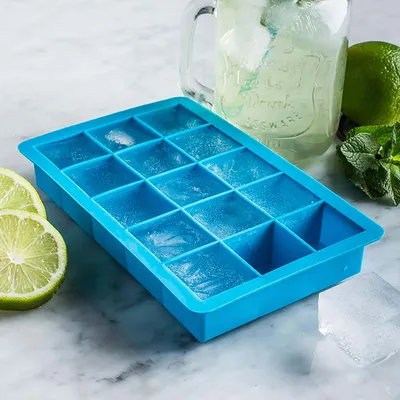 KSP Colour Splash Silicone Ice Cube Tray