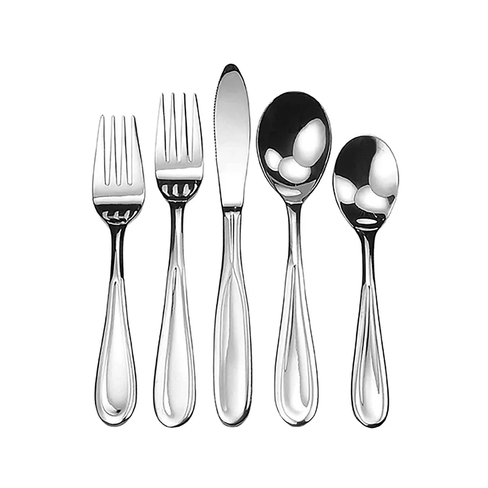 Splendide 'Caranta' Salad Fork - Set of 6 (Stainless Steel)