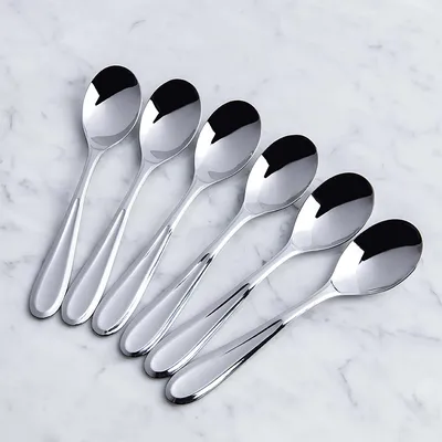 Splendide 'Caranta' Soup Spoon - Set of 6 (Stainless Steel)