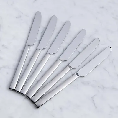 Splendide 'Solara' Dinner Knife - Set of 6 (Stainless Steel)