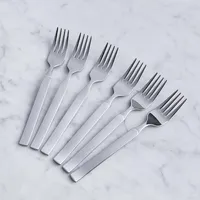 Splendide 'Solara' Dinner Fork - Set of 6 (Stainless Steel)