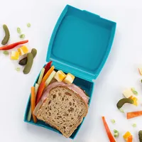 Fuel Primary K2 Lunch Sandwich Box (Teal)