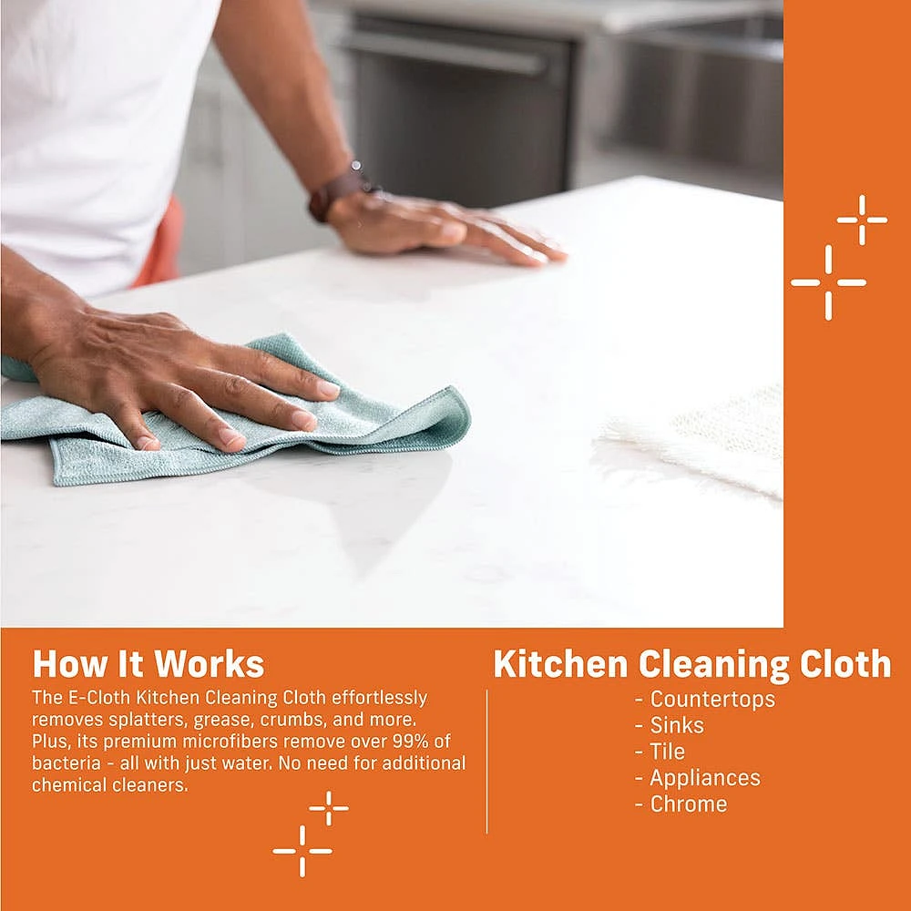 E-Cloth Kitchen Microfiber Cleaning Cloth