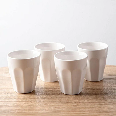 Maxwell & Williams Blend Sala Latte Cup - 265ml Set of 4 (White)