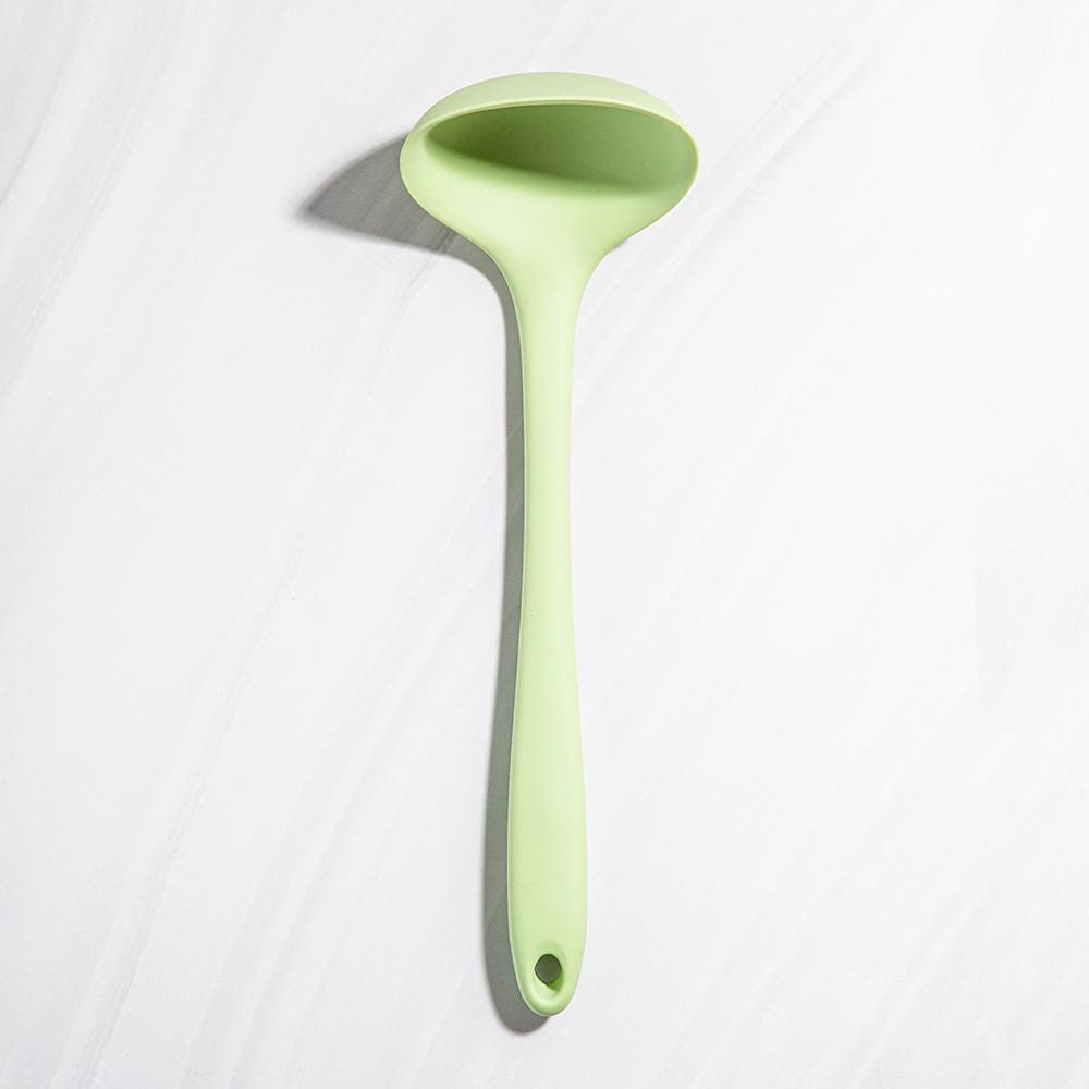 KSP Colour Splash Silicone Utensil Ladle (Light Green)