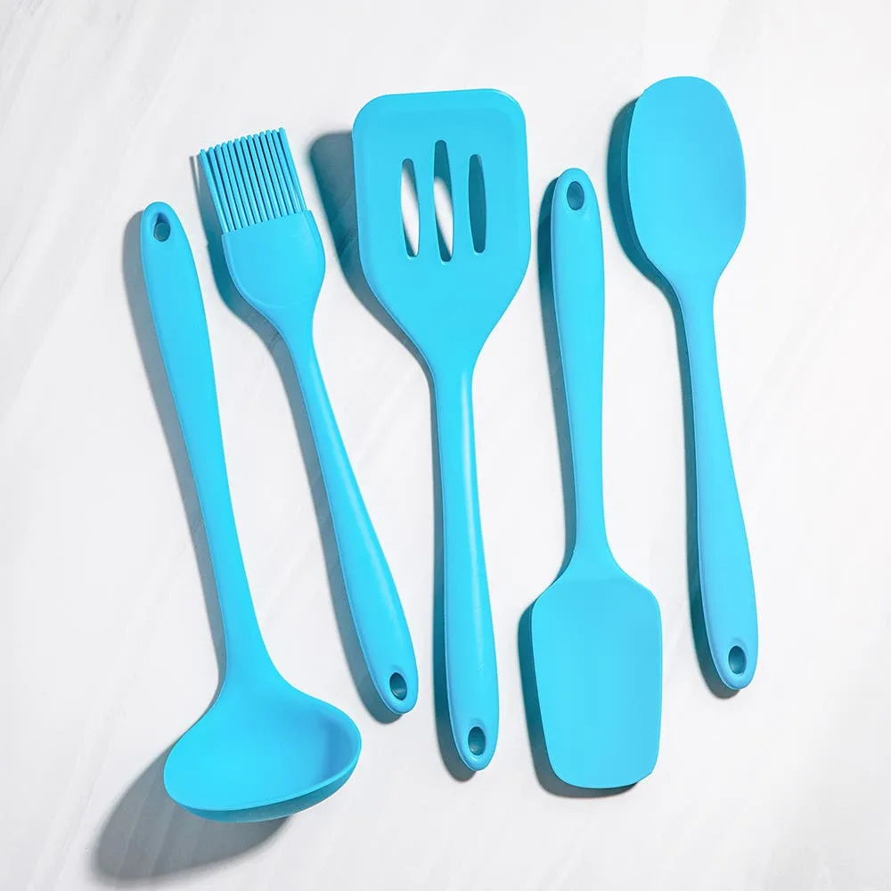 KSP Colour Splash Silicone Utensil Spoon