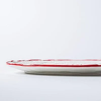 KSP Christmas Knit 'Santa' Oval Platter 38.5x28.5cm