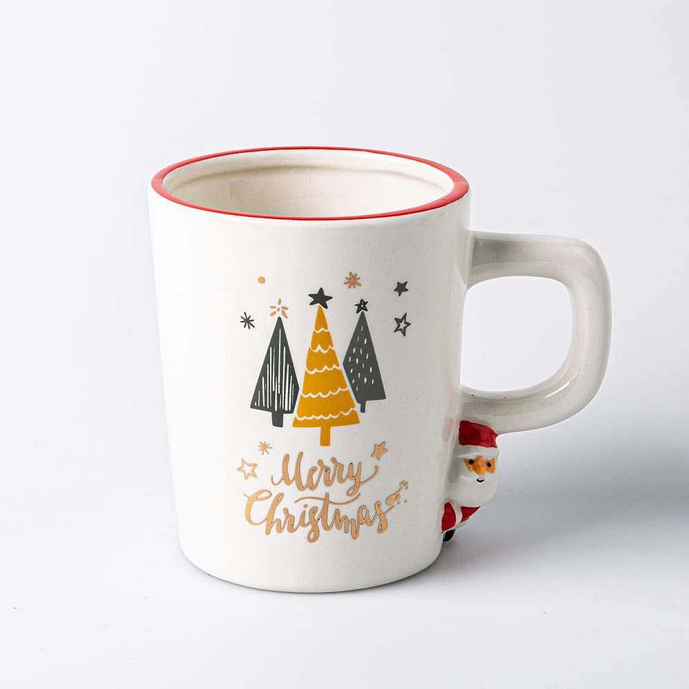 KSP Christmas Playful Character 'Santa' Ceramic Mug 480ml