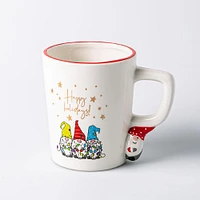 KSP Christmas Playful Character 'Gnome' Ceramic Mug 480ml