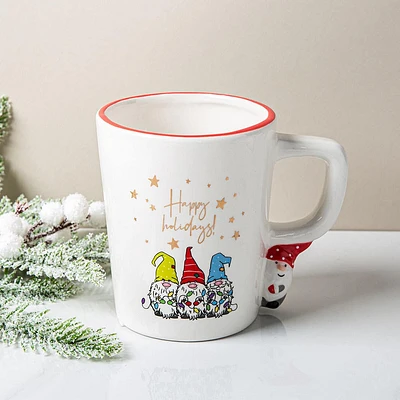 KSP Christmas Playful Character 'Gnome' Ceramic Mug 480ml