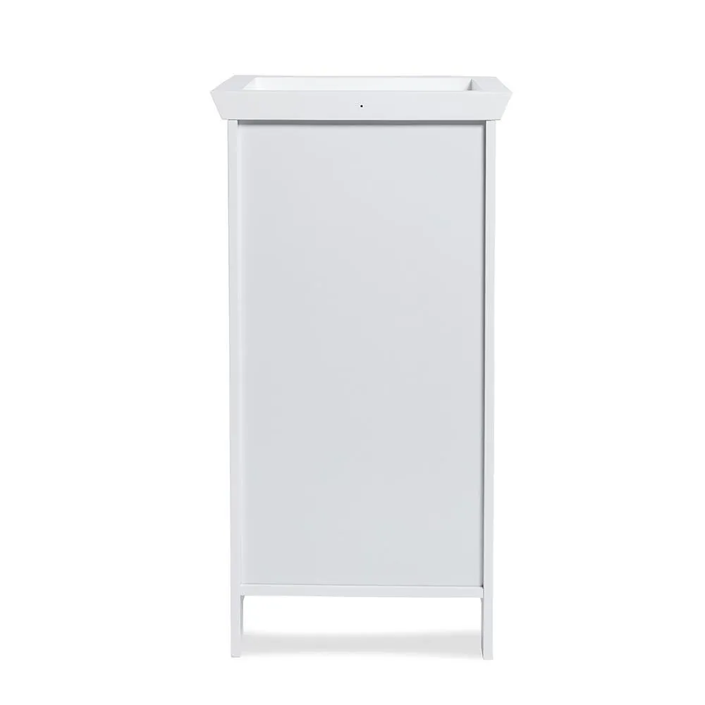 KSP Tivoli Wood Towel Cabinet (White)