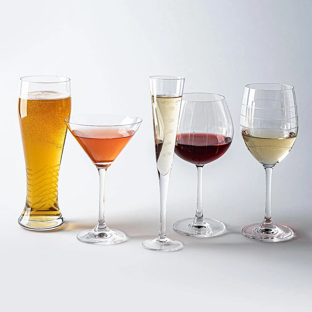KSP Soiree Etched Wine Glass