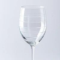 KSP Soiree Etched White Wine Glass - Set of 4 (17oz.)