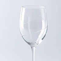 KSP Soiree Etched White Wine Glass - Set of 4 (17oz.)