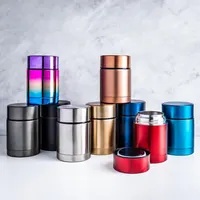 KSP Togo Thermal Food Storage Jar 430ml (Metallic