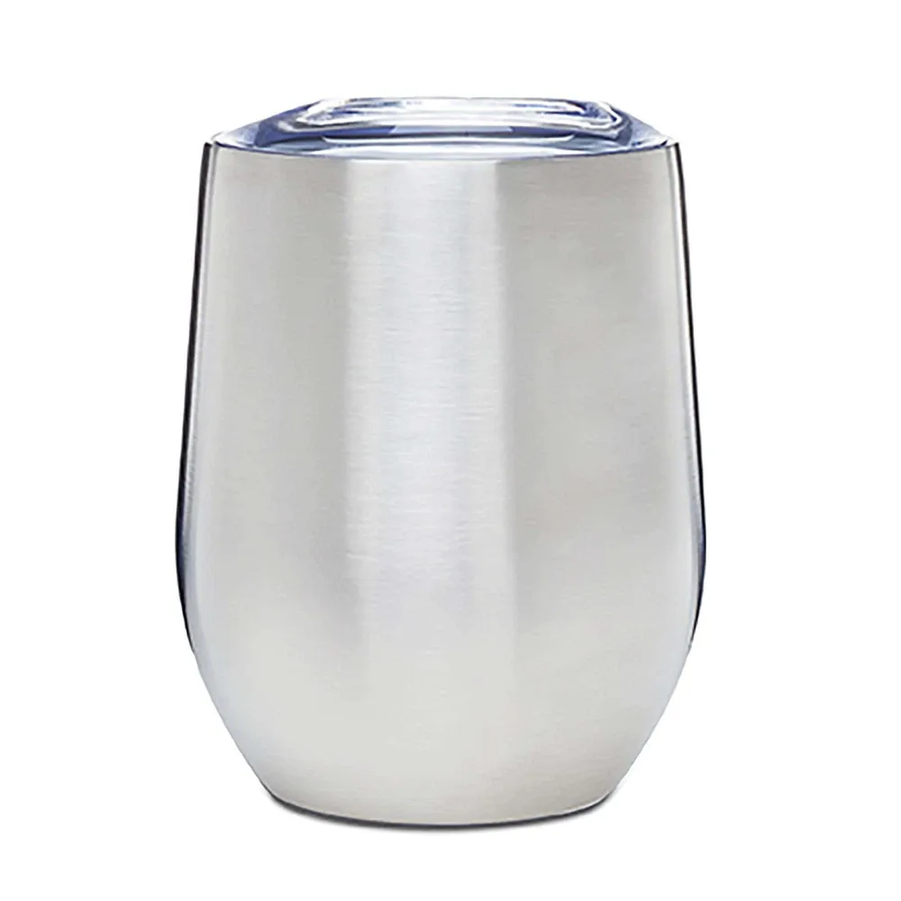 KSP Vino Double Wall Stemless Wine (Stainless Steel)