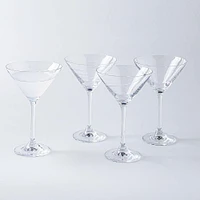 KSP Soiree Etched Martini Glass - Set of 4 (7oz.)