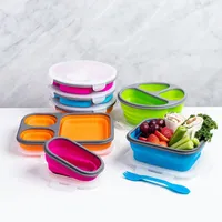 KSP Lunch Pop! 'Rectangle' Silicone Food Container (Asstd.)
