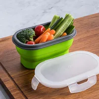 KSP Lunch Pop! 'Rectangle' Silicone Food Container (Asstd.)