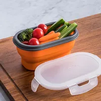KSP Lunch Pop! 'Rectangle' Silicone Food Container (Asstd.)