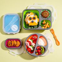 KSP Lunch Pop! 'Rectangle' Silicone Food Container (Asstd.)