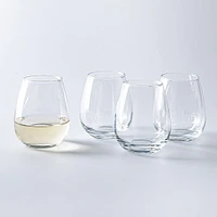 KSP Icon Stemless White Wine Glass - Set of 4 (12.8oz.)