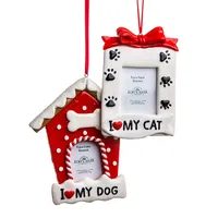 Kurt Adler Christmas 'Dog/Cat Picture Frame' Ornament (Asstd.)