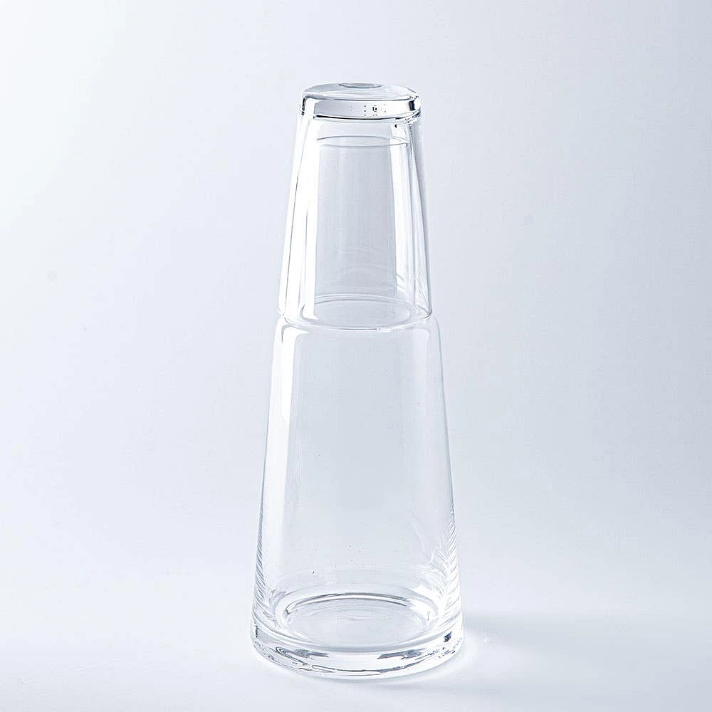 KSP Tranquil Bedside Water Carafe with Glass (900mL))