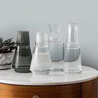 KSP Maya Bedside Water Carafe with Glass (Clear)