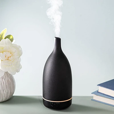 KSP Tranquil Ceramic Ultrasonic Oil Diffuser (Black)