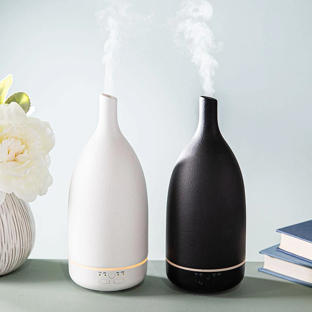 KSP Tranquil Ceramic Ultrasonic Oil Diffuser (Black)