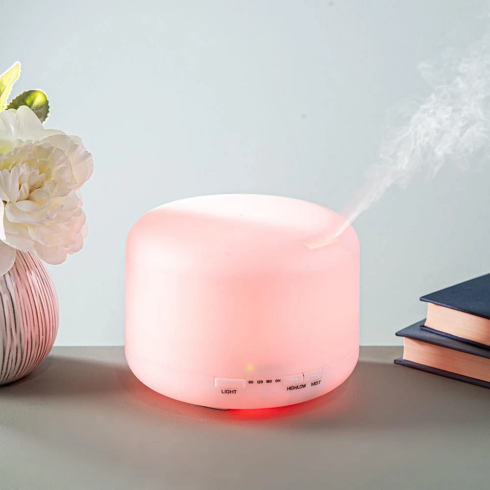 KSP Revitalize LED Ultrasonic Oil Diffuser (White)