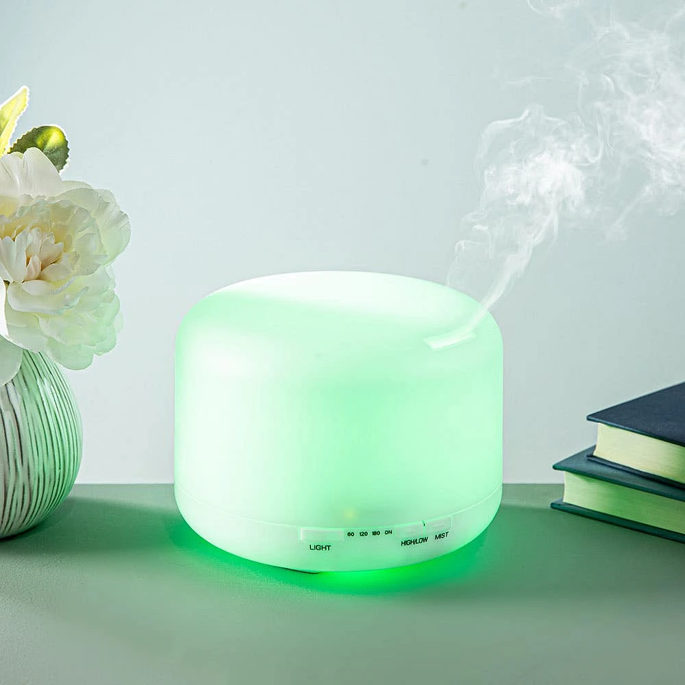 KSP Revitalize LED Ultrasonic Oil Diffuser (White)