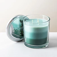 Empire Tuscany 'Eucalyptus Rain' 3-Wick Glass Jar Candle