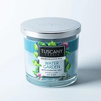 Empire Tuscany 'Water Garden' 3-Wick Glass Jar Candle