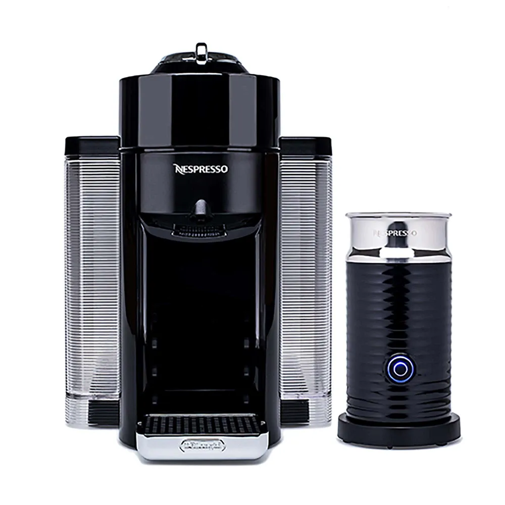 Nespresso VertuoLine Espresso Maker with Milk Frother (Black)