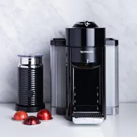 Nespresso VertuoLine Espresso Maker with Milk Frother (Black)