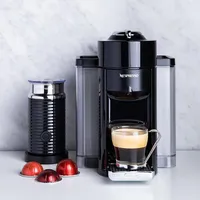 Nespresso VertuoLine Espresso Maker with Milk Frother (Black)