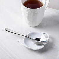 Bia Tea Time Porcelain Teabag Holder 4.5" (White)