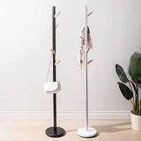 KSP Regent Coat Rack (Wood/White)