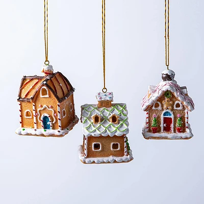 Christmas Tradition 'Gingerbread House' LED Ornament (Multi Colour)