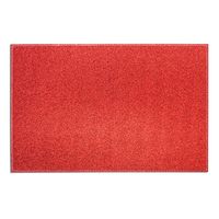 KSP Christmas Hardboard 'Glitter' Placemat (Red)