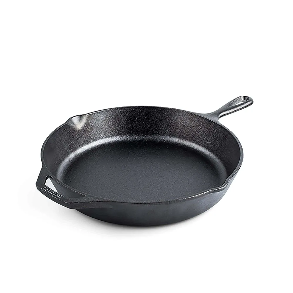 Lodge Logic Canadiana Frypan with Helper Handle (Black)