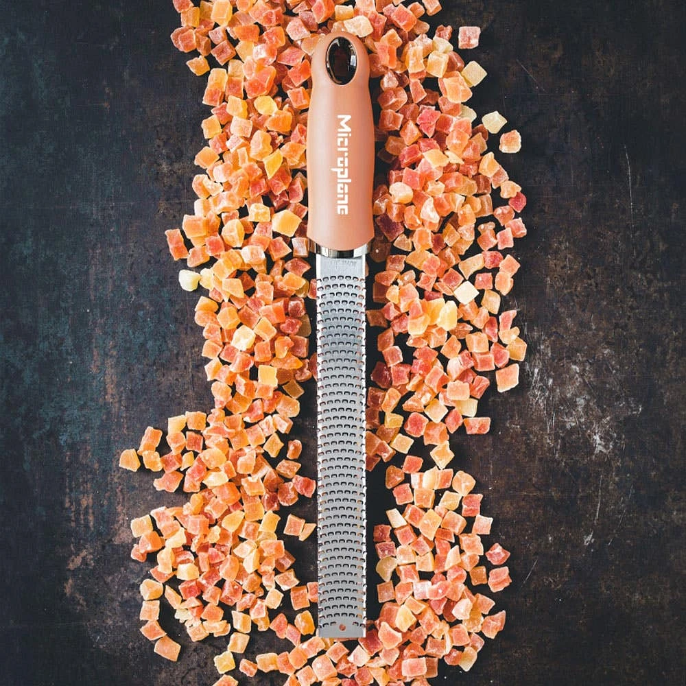 Microplane Premium Rasp Grater and Zester (Cinnamon Orange)