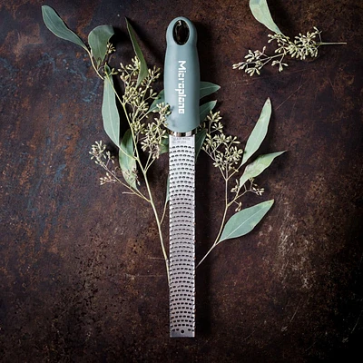 Microplane Premium Rasp Grater and Zester (Eucalyptus Green)