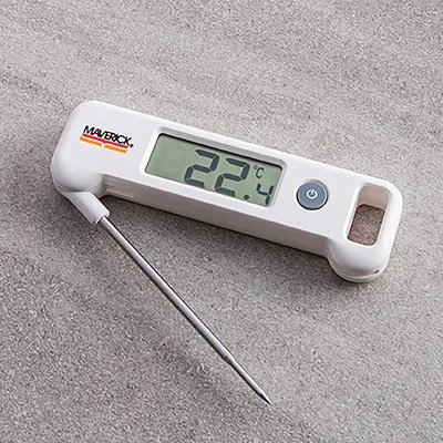 Maverick Redi-Check Instant Read Digital Folding Thermometer (White)
